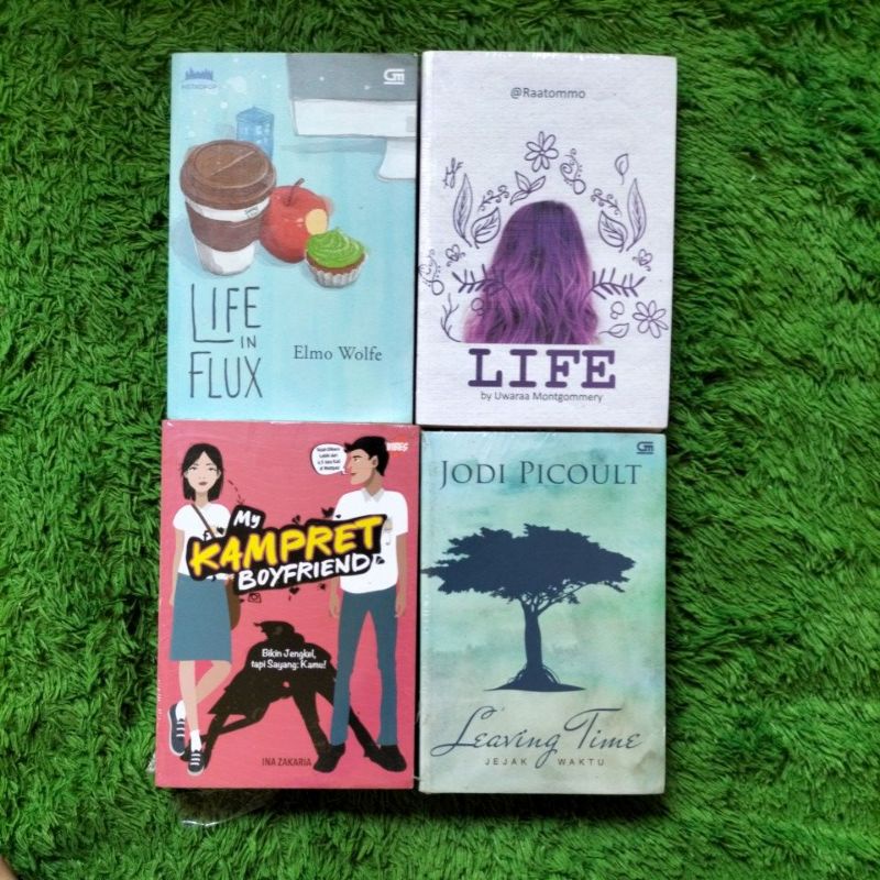 ต้นฉบับNOVEL LIFE ใน FLUX, LIFE, MY KAMPRET BOYFRIEND, SAVING TIME