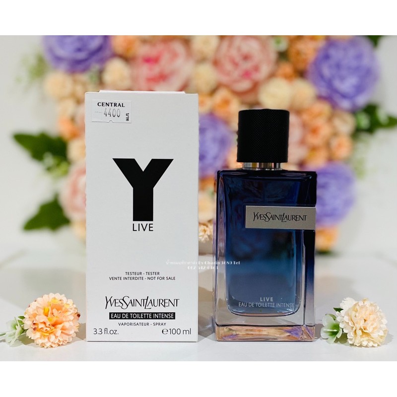 YSL Y live eau de toilette intense ( Yves Saint Laurent) น้ำหอมแท้แบรนด์เนมเค้าเตอร์ห้าง❗️