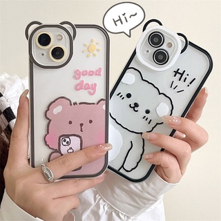 เคส TPU อ่อนการ์ตูน For Iphone 13 Pro Max 11 12 7 Plus 8 Plus X Xs 13promax 12promax  Silicon อ่อนเคสโทรศัพท์เคสมือถือ