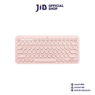 LOGITECH BLUETOOTH KEYBOARD (คีย์บอร์ดบลูทูธ) K380 MULTI-DEVICE BLUETOOTH KEYBOARD (ROSE) (EN)