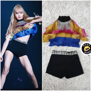 Babygaga ชุด Swalla แบล๊คพิงค์ ชุดเด็ก ชุดผู้ใหญ่ ชุดเต้น ชุดแบล็คพิงค์ ชุดลิซ่า Blackpink Lisa Swalla Costume