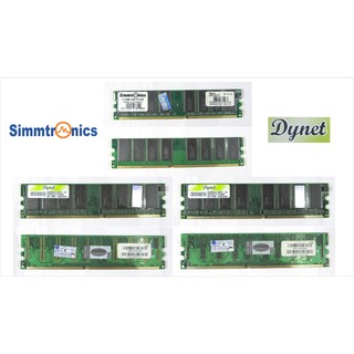 Ram PC DDR 400 Mhz 512 MB Simmtronics Dynet ddr1 เทสแล้วใช้ได้ปกติ