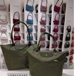 ผ่อน 0% แท้ ป้ายคิง ม้าปัก 2020 longchamp พร้อมส่ง 2สี ทูโทน แอน ลองชอม ลองฌองป์ ลองฌอม กระเป๋า หูสั้น หูยาว LONGCHAMP