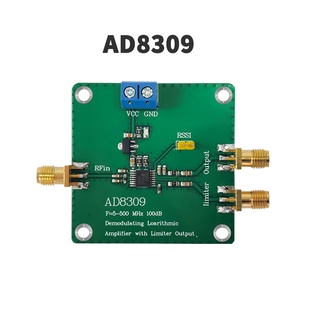 AD8309 5-500MHz 100db เครื่องตรวจจับลอการิทึม เครื่องขยายเสียง Power Meter Single สำหรับ Cellular Base Radio Transceiver