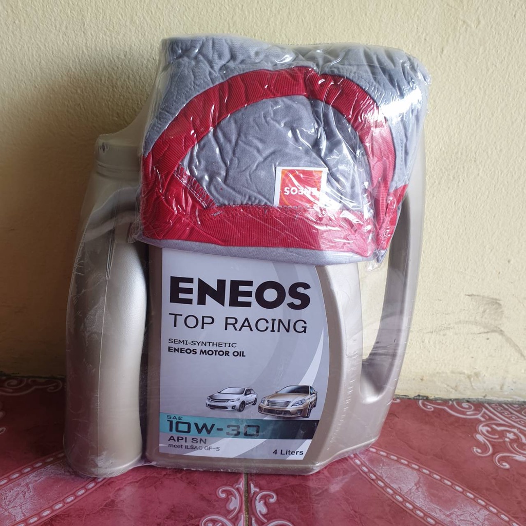 ENEOS 10W-30 พร้อมกรองน้ำมันเครื่อง ฟรี