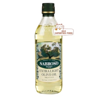 ซาโบรโซ น้ำมันมะกอกสูตรสำหรับผัด Sabroso Extra Light Olive Oil 500ml