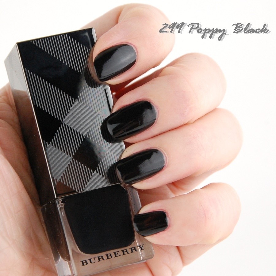 BURBERRY Nail Polish 299 POPPY BLACK 8ml. | Shopee Thailand