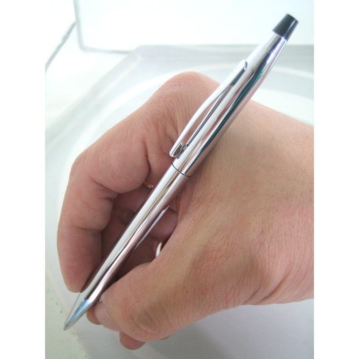 ปากกาลูกลื่น CROSS USA ตัวเรือน steel สภาพใหม่ยังไม่ผ่านการใช้งาน (New)