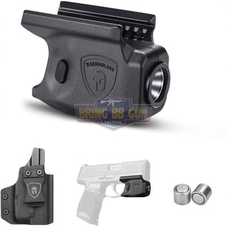 ไฟฉาย Sig P365 / Glock43 + ซองปืนพกใน Kydex รุ่น SL-1 + Kydex Holster