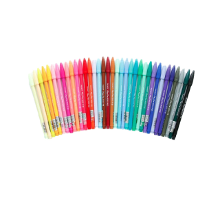 (ชุดที่ 2/2) ปากกา ชุด 12 สี โมนามิ ปากกาสีน้ำ พลัสเพน 3000 แบบเซท Monami Plus Pen 3000