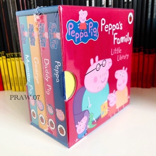 Peppa pig : Peppa’s Family little library🐽หนังสือภาษาอังกฤษใหม่ มือ1 พร้อมส่ง!!