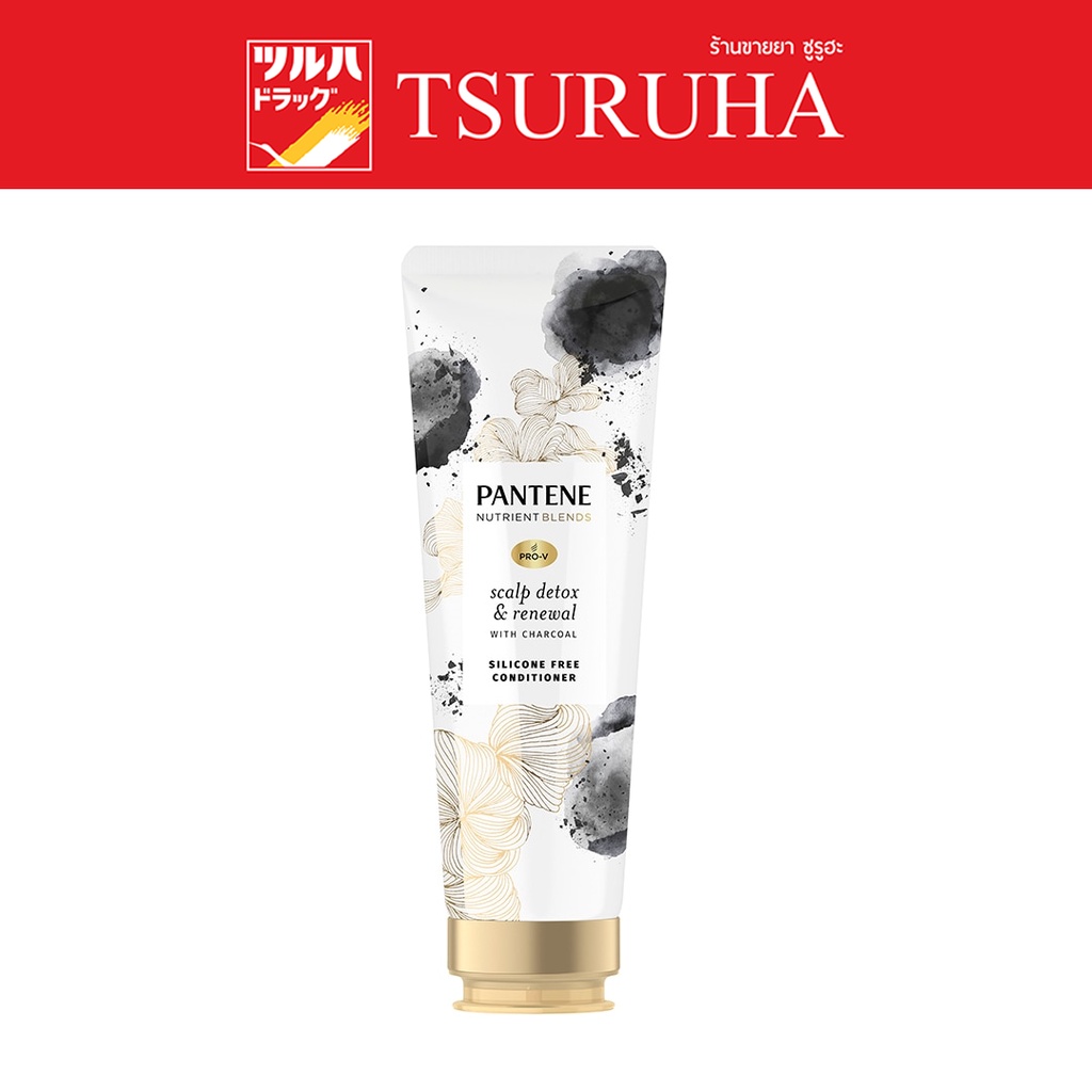 แพนทีน ครีมนวดผม นิวเทรียนท์เบลนสคาร์ปดีทอกซ์แอนด์รีนิววัล 250มล/Pantene Nutrient Blends Scalp Detox&Renewal Conditioner