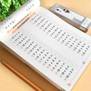 พร้อมส่ง แบบฝึกหัดเลข คณิต สุมด บวกเลข ลบเลข อนุบาล อ.3 ป.1 ป.2 หนังสือ เซ็ท 4 เท่านั้นไม่สั่งไม่ได้แล้ว