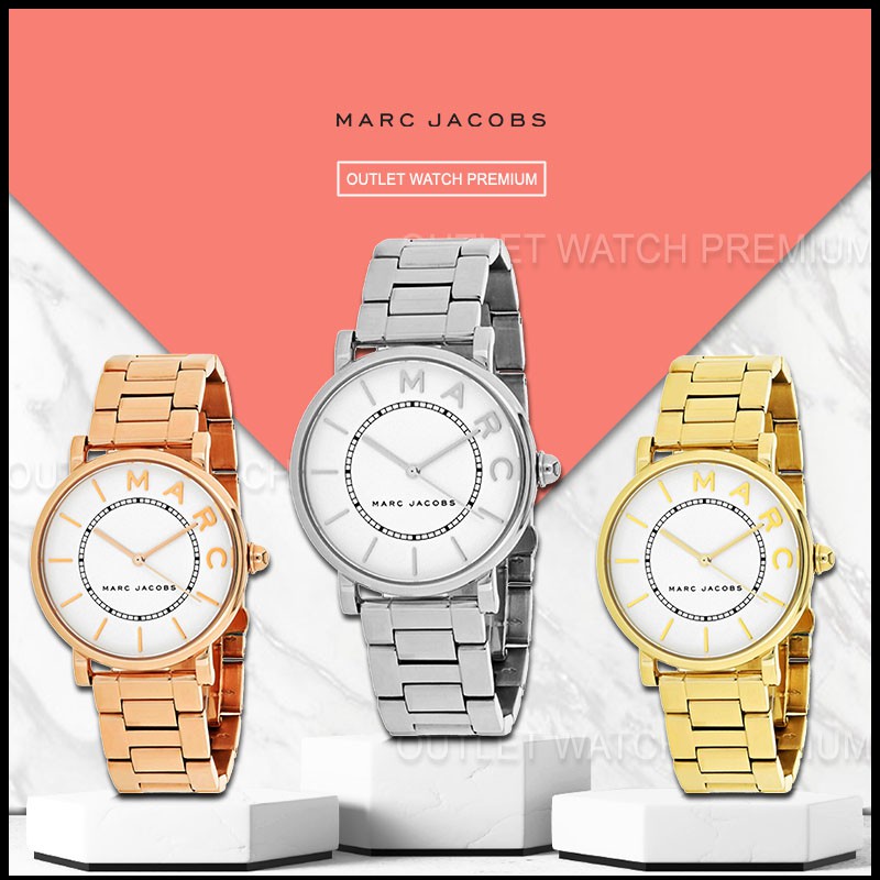 OUTLET WATCH นาฬิกา Marc Jacobs OWJ29 นาฬิกาข้อมือผู้หญิง นาฬิกาผู้ชาย แบรนด์เนม Brandname MJ Watch 