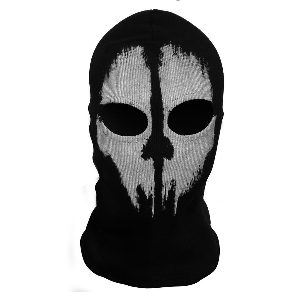 Urparcel Call of Duty 10 COD Ghost Balaclava Logan Skull Face Mask Hood ...