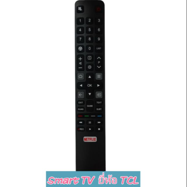 รีโมท Smart TV ยี่ห้อ TCL รุ่น CRC802N