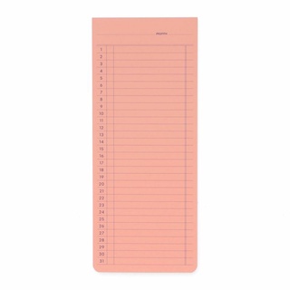Penco Sticky Memo Pad Monthly Pink l Sticky Memo Pad รายเดือน สีชมพู แบรนด์ Penco ประเทศญี่ปุ่น (HCN171-PI)
