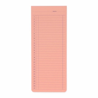 Penco Sticky Memo Pad Monthly Pink l Sticky Memo Pad รายเดือน สีชมพู แบรนด์ Penco ประเทศญี่ปุ่น (HCN171-PI)