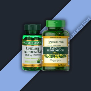 Evening Primrose Oil ( น้ำมันสกัด อีฟนิ่งพริมโรส ) ชนิดเม็ด Natures Bounty