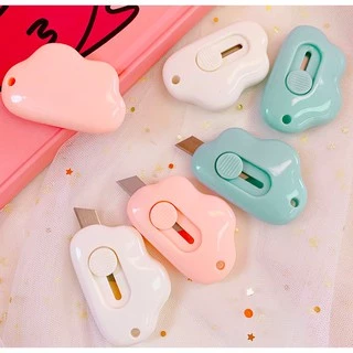 ☁️ คัตเตอร์จิ๋ว (คละแบบ/คละสี) คัตเตอร์จิ๋ว ใช้ตัดกระดาษ diy เครื่องเขียนสำหรับนักเรียน มีดคัตเตอร์ /1633