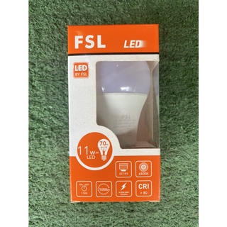 หลอดไฟ FSL เอฟเอสแอล LED A60 BULB หลอดเกลียว แสงขาว daylight