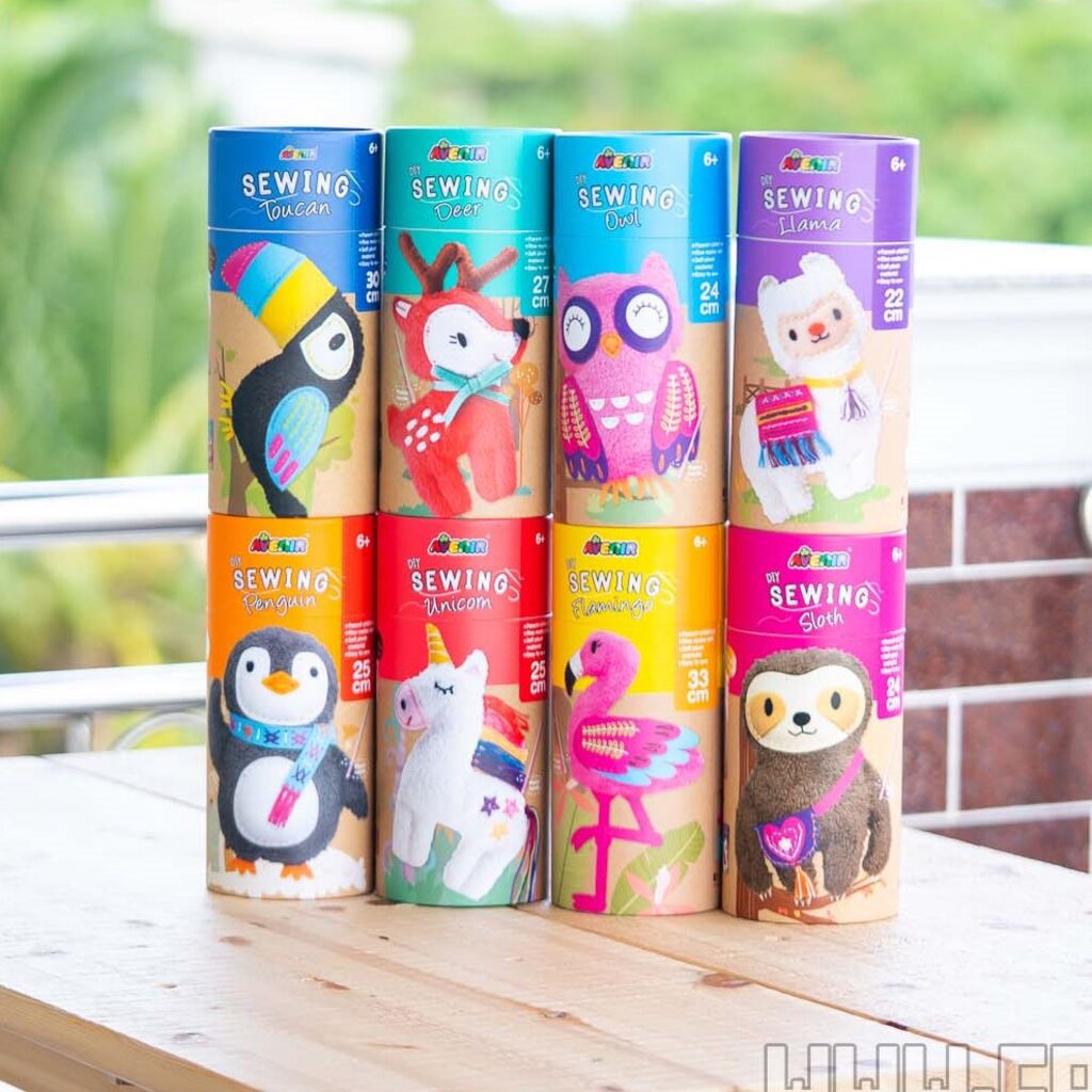 ชุดเย็บตุ๊กตา DIY Avenir Sewing Set จากเยอรมัน Avenir Sewing Kit (รุ่นกระบอก Big Size)