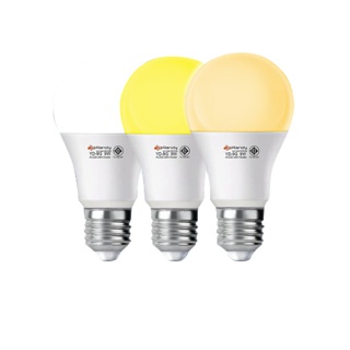 กดสั่งซื้อ3ชิ้นได้รับของแถม1ชิ้นRandyมอก.หลอดไฟLEDแผงไฟ3สีในหลอดเดียวLED Bulb 9W 24W หลอดแอลอีดี LAMPใส่ขั้วE27โคมไฟตั