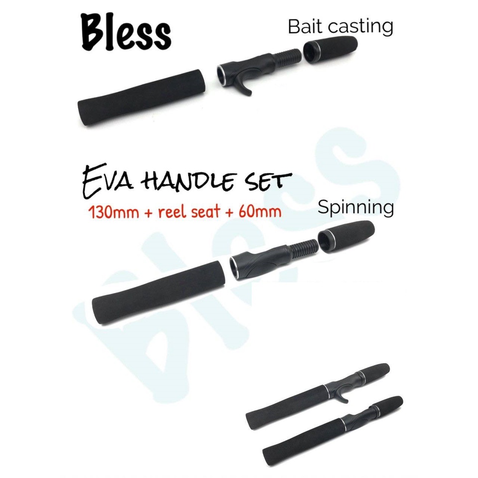 BLESS NON-FUJI REEL SEAT ROD HANDLE
