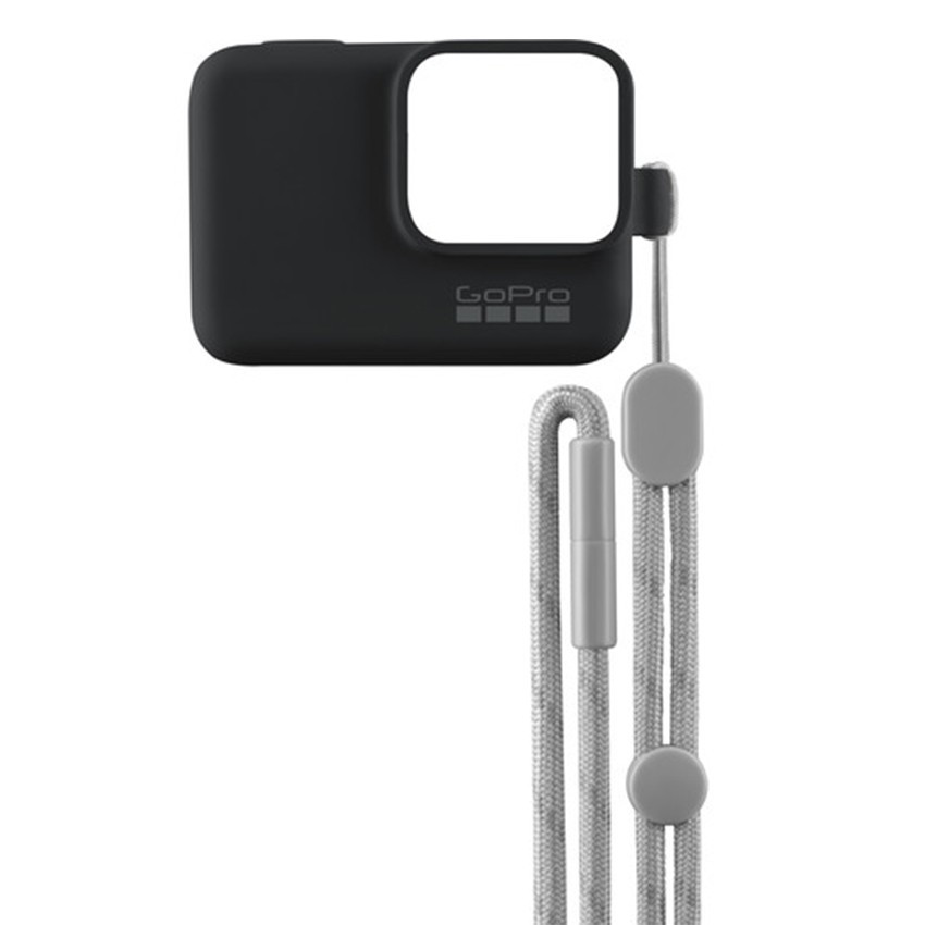 GoPro Hero 7 Sleeve + Lanyard (Black)