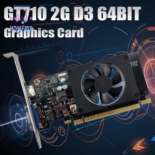 การ์ดจอ GT710 2GB GDDR3 64Bit 28Nm 954MHz 1800MHz PCI Express 2.0 HDMI เข้ากันได้กับการ์ดวิดีโอ VGA