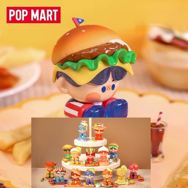 ★Hgtoys★[เลือกได้] [ของแท้] Popmart PINO JELLY Delicacies Worldwide Series กล่องสุ่ม ตุ๊กตา ของเล่น ของขวัญ เครื่องประดับ อินเทรนด์
