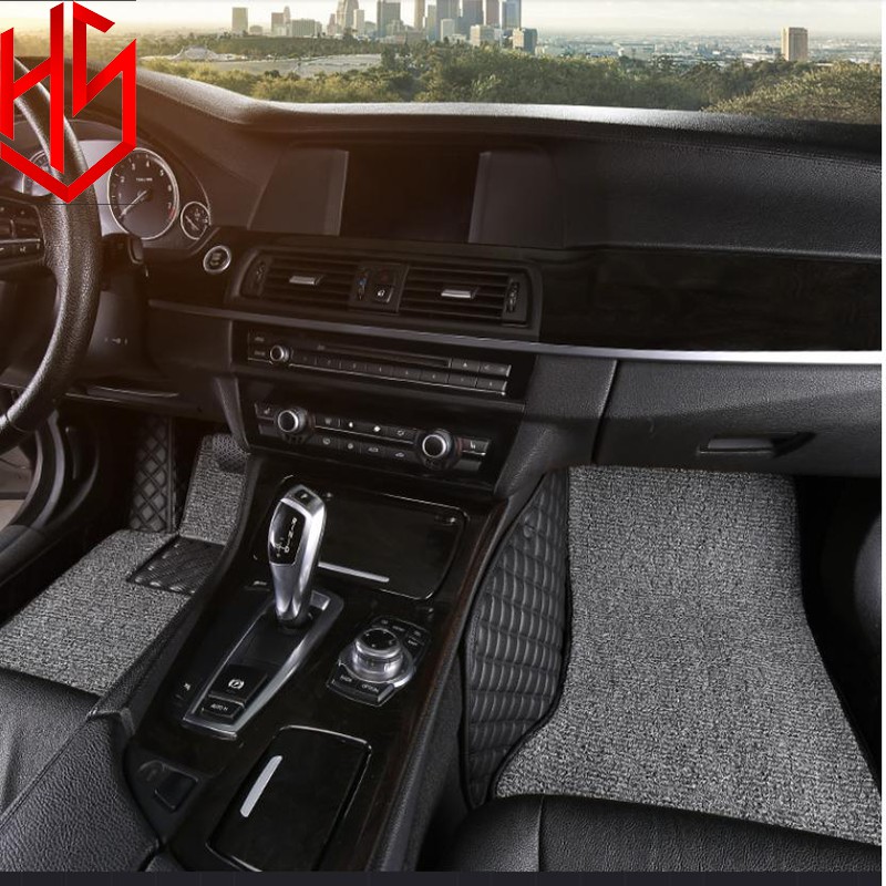 พรมปูพื้นรถยนต์ 6D สําหรับ Mercedes GLC 200, glc250, glc300 2018-2022