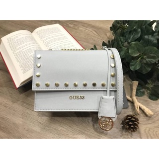 💯 พร้อมส่งความสวย NEW ARRIVAL! GUESS CROSSBODY BAG WITH STUD 🍭