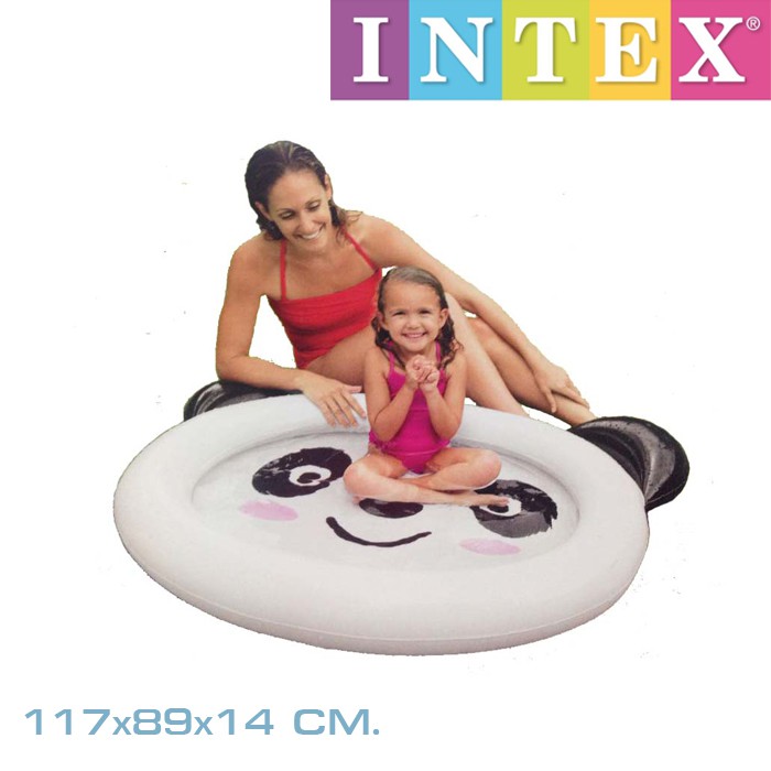 **Intex 59407 สระน้ำแพนด้าน้อยน่ารักสำหรับเด็กเล็ก สวนน้ำเป่าลม Smiling Panada Baby Pool