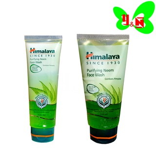 Himalaya Purifying Neem Face Wash _"เจลล้างหน้า"_ปัญหาการเกิดสิว ความมัน ( 1 หลอด )