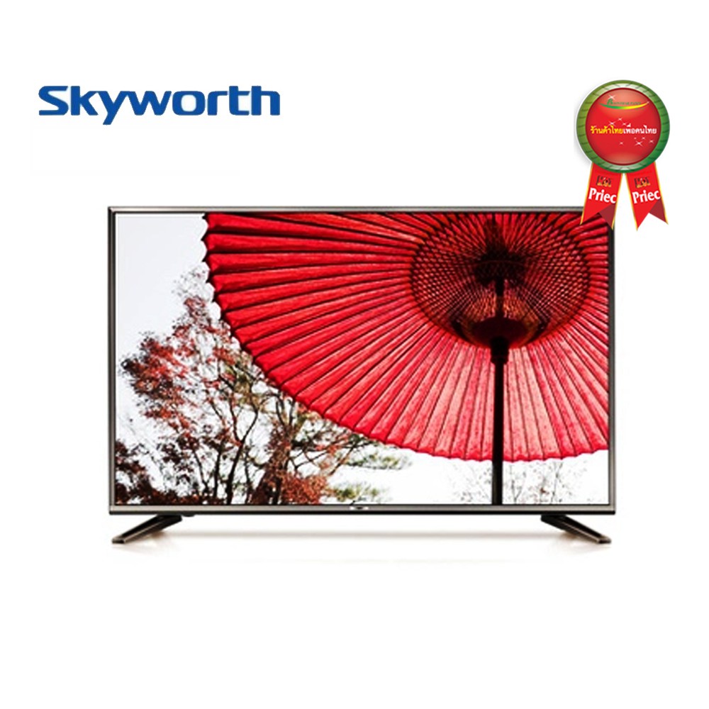 Skyworth Smart TV 4K Ultra HD ขนาด 50 นิ้ว รุ่น 50E6000