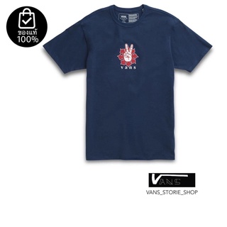 เสื้อยืดVANS SKATE OFF THE WALL PEACE T-SHIRT DRESS BLUE สินค้ามีประกันแท้