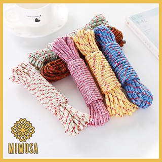 MIMOSA (10 เมตร) เชือกมัดของเอนกประสงค์ เชือกพาราคอร์ด สำหรับเดินป่า ตั้งแคมป์ ใช้ผูกเอนกประสงค์ เชือกตากผ้า