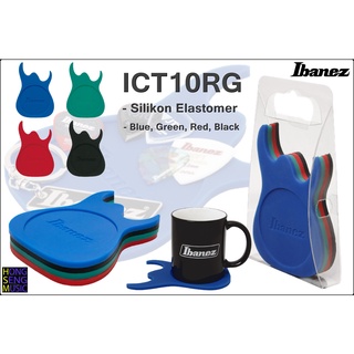 Ibanez ICT10RG ที่รองแก้วน้ำสุดเก๋ มีหลายสี (1 ชุด มี 4 อัน)