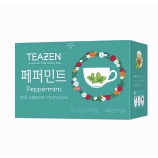 Teazen peppermint tea ชาเปปเปอร์มินท์ ของแท้จากเกาหลี