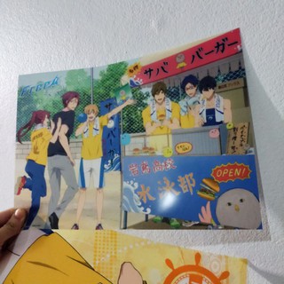 โปสเตอร์ /แฟ้ม A4 อนิเมะ ฟรี หนุ่มนักว่ายน้ำ Free JAPAN Free! Anime A4 Folder Poster