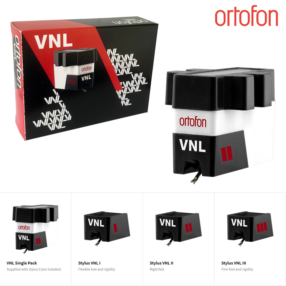 Ortofon ชุดหัวเข็ม รุ่น VNL Cartridge ปลายเข็ม Stylus เครื่องเล่นแผ่นเสียง Turntable DJ Shure M44-7