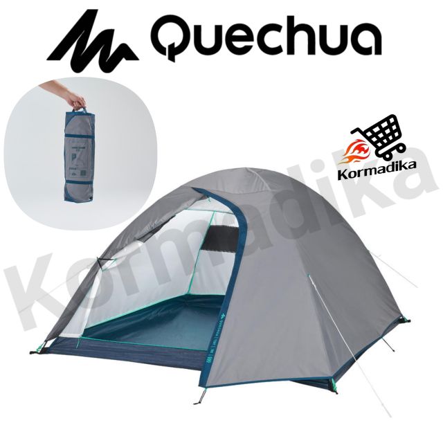 เต็นท์นอน 3 คน Tent เต็นท์ Quechua​ เต็นท์ตั้งแคมป์ สำหรับ 3 คน รุ่น MH100