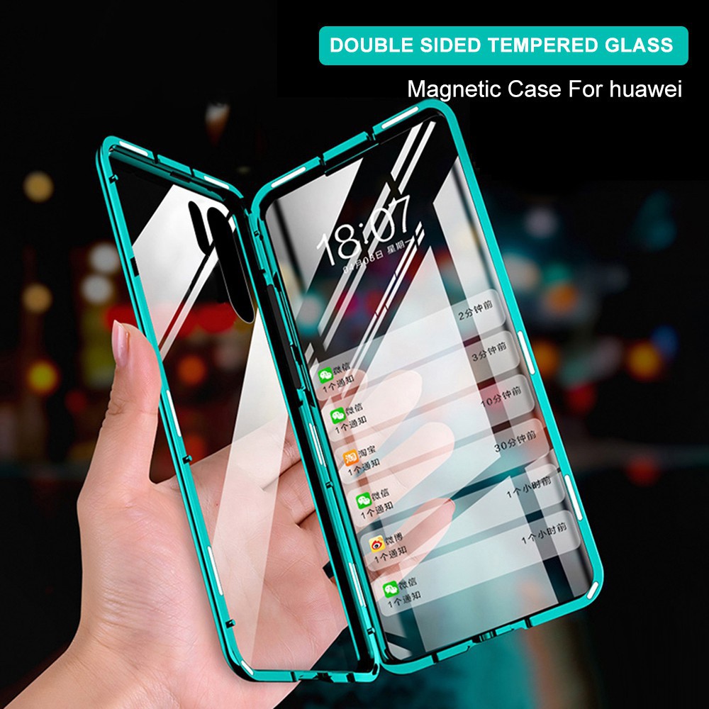 case huaweiเคสโทรศัพท์มือถือ แบบฝาประกบแม่เหล็ก สำหรับ เคส HUAWEI Mate 40 Pro P20 P20Pro P30 P30Pro 