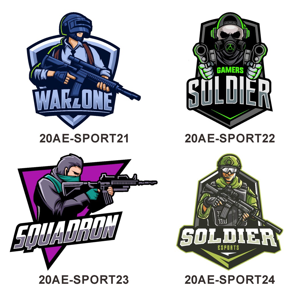 โลโก้ เกมส์ สวยๆ For Gamer Esportโลโก้รีดติดเสื้อ ตัวรีด สติ๊กเกอร์ติดผ้า |  Shopee Thailand