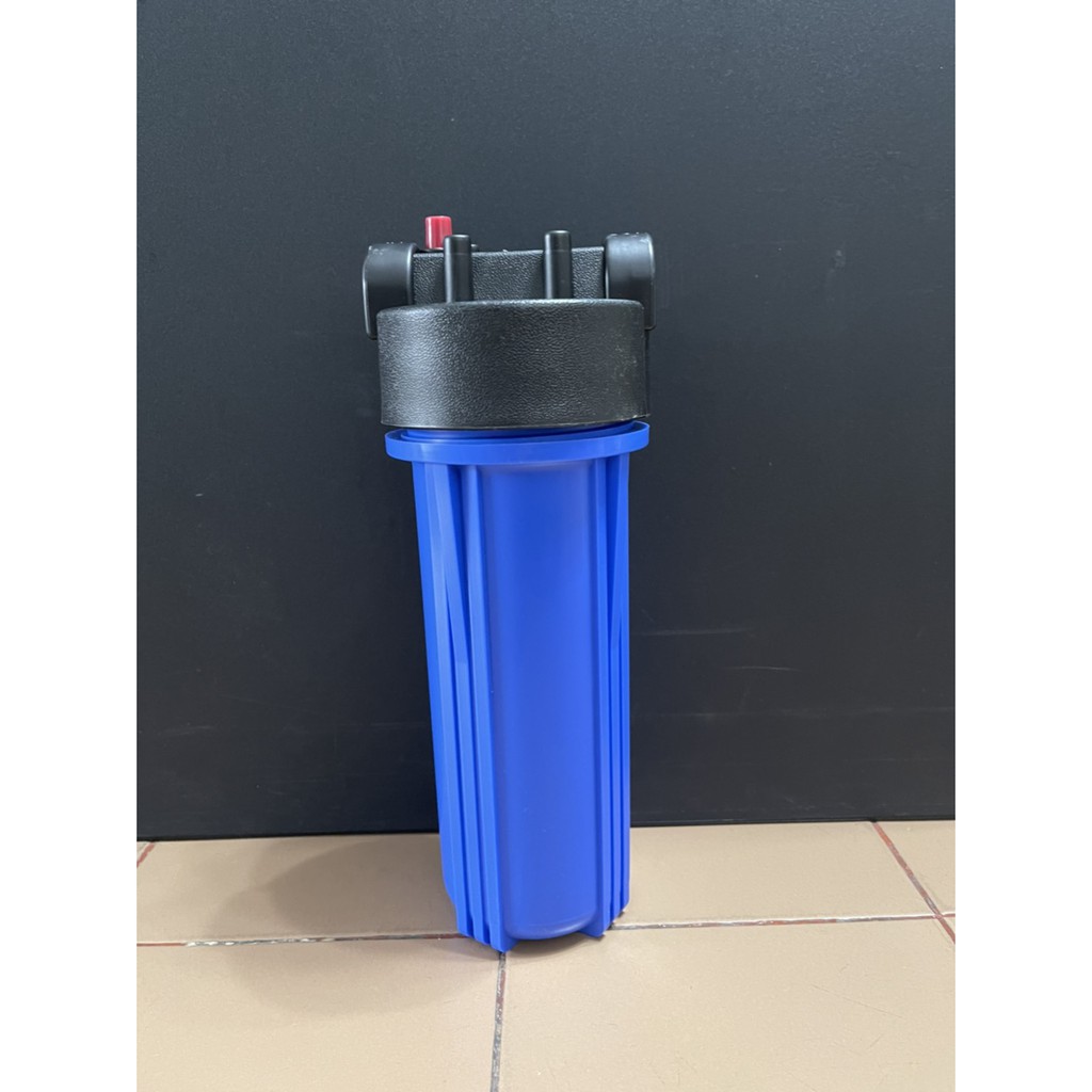 กระบอกกรองน้ำ  Housing 4 หุน 10 นิ้ว ฟ้า