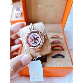 แท้💯% Tory burch นาฬิกาข้อมือ TBW4037 เปลี่ยนสีกรอบได้ 5 แบบ ของแท้ ของใหม่ พร้อมส่งค่ะ 🛍💕