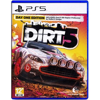 Playstation PS5 : DIRT5 แผ่นเกม PS5 โซนฮ่องกง