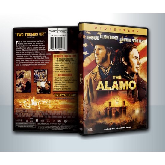 [ DVD Movie มีปก+สกรีนแผ่น-ไม่มีกล่อง ] The Alamo ศึกอลาโม่ สมรภูมิกู้แผ่นดิน ( 1 DVD )