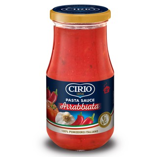 CIRIO Pasta Sauce Arrabbiata 420 g. พาสต้าซอสสำเร็จรูป อาราเบียตต้า นำเข้าจากประเทศอิตาลี